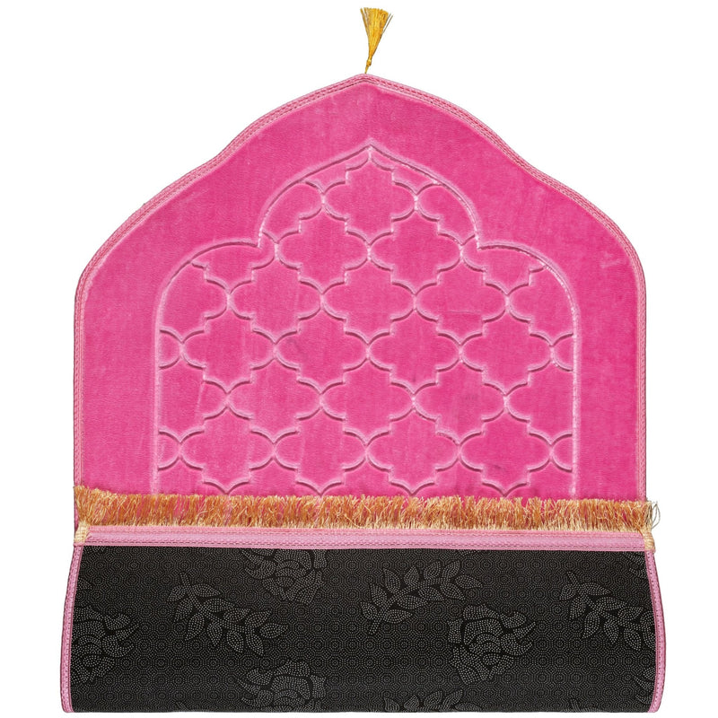 Premium Gebetsteppich Rosa, 70 x 110 cm - Myprayrug