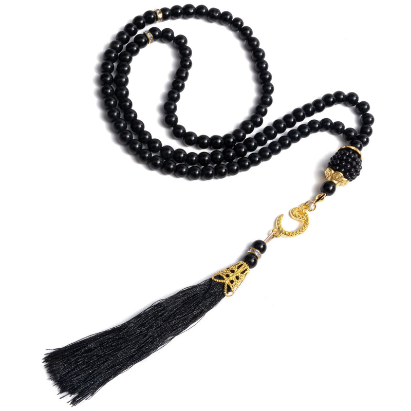 Gebetskette in Farbe Schwarz - Myprayrug