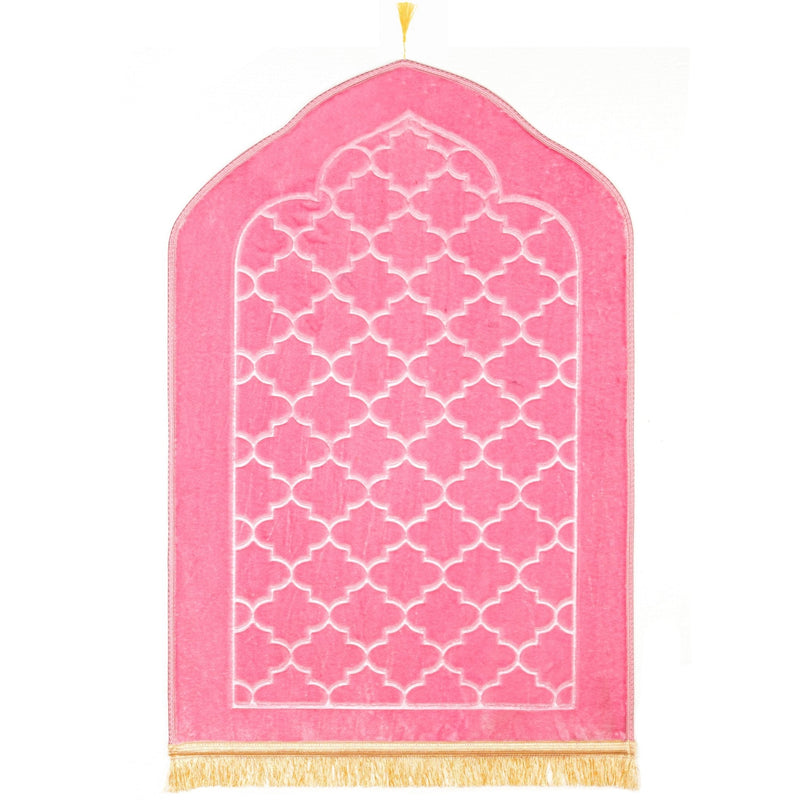 Premium Gebetsteppich Rosa, 70 x 110 cm - Myprayrug