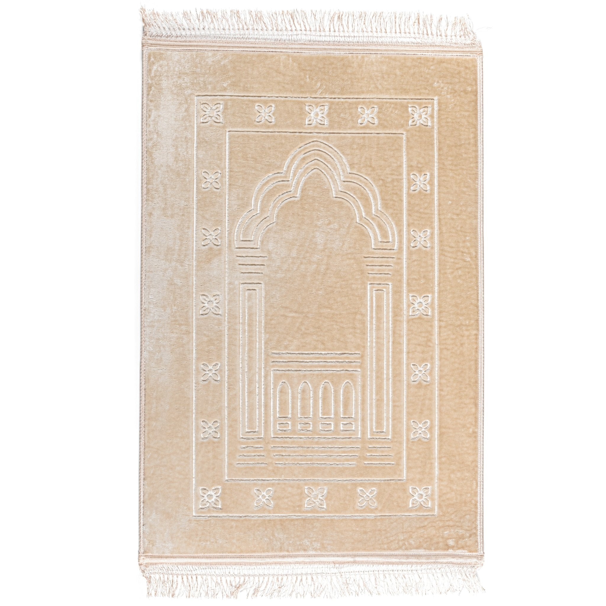 Gebetsteppich in Farbe Beige - Myprayrug