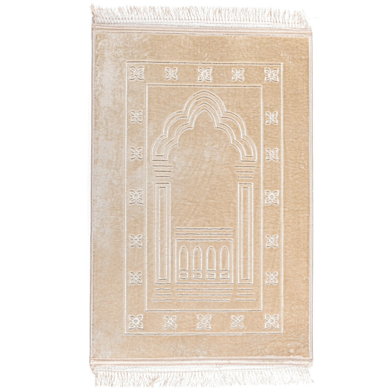 Gebetsteppich in Farbe Beige - Myprayrug