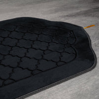 Premium Gebetsteppich Schwarz, 70 x 110 cm - Myprayrug