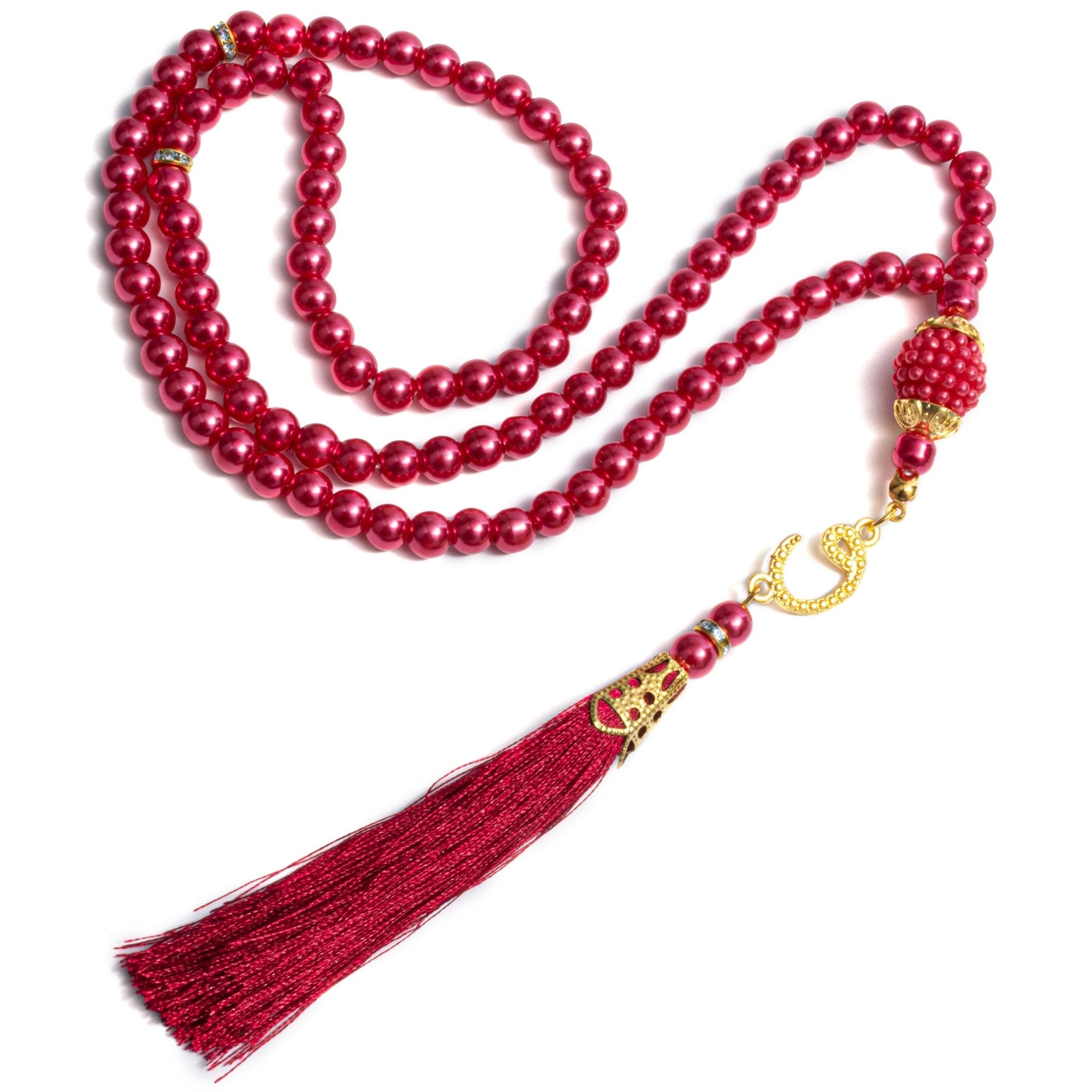 Gebetskette in Farbe Rot - Myprayrug