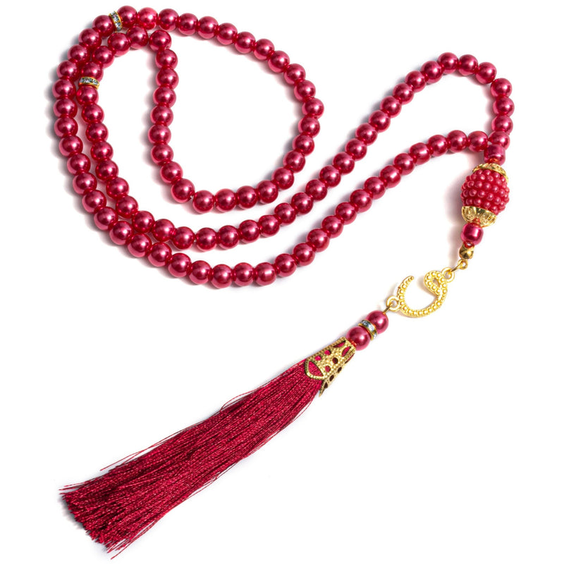 Gebetskette in Farbe Rot - Myprayrug