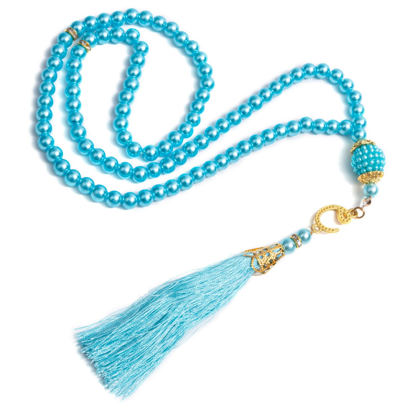 Gebetskette in Farbe Babyblau - Myprayrug