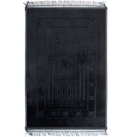 Gebetsteppich Schwarz mit Muster - Myprayrug