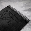 Gebetsteppich Schwarz mit Muster - Myprayrug