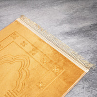 Gebetsteppich in Farbe Gold - Myprayrug