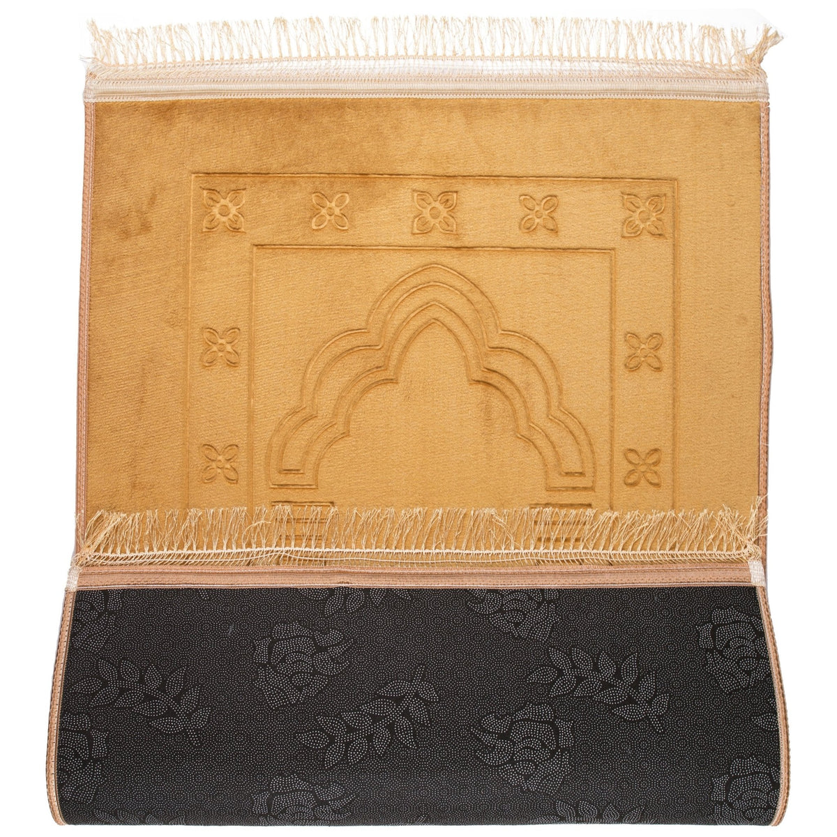Gebetsteppich in Farbe Gold - Myprayrug