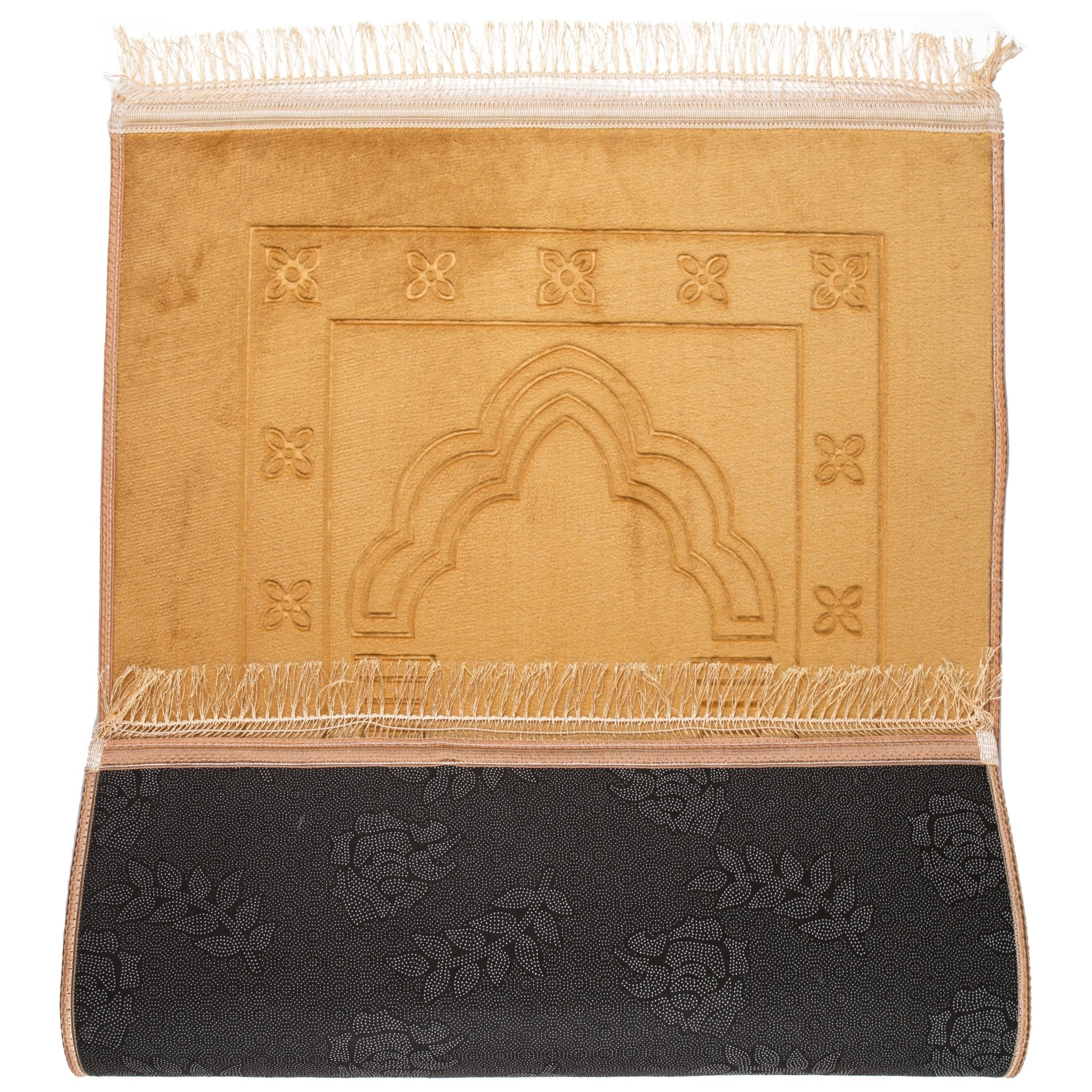 Gebetsteppich in Farbe Gold - Myprayrug