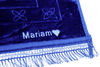 Gebetsteppich Blau mit Muster - Myprayrug