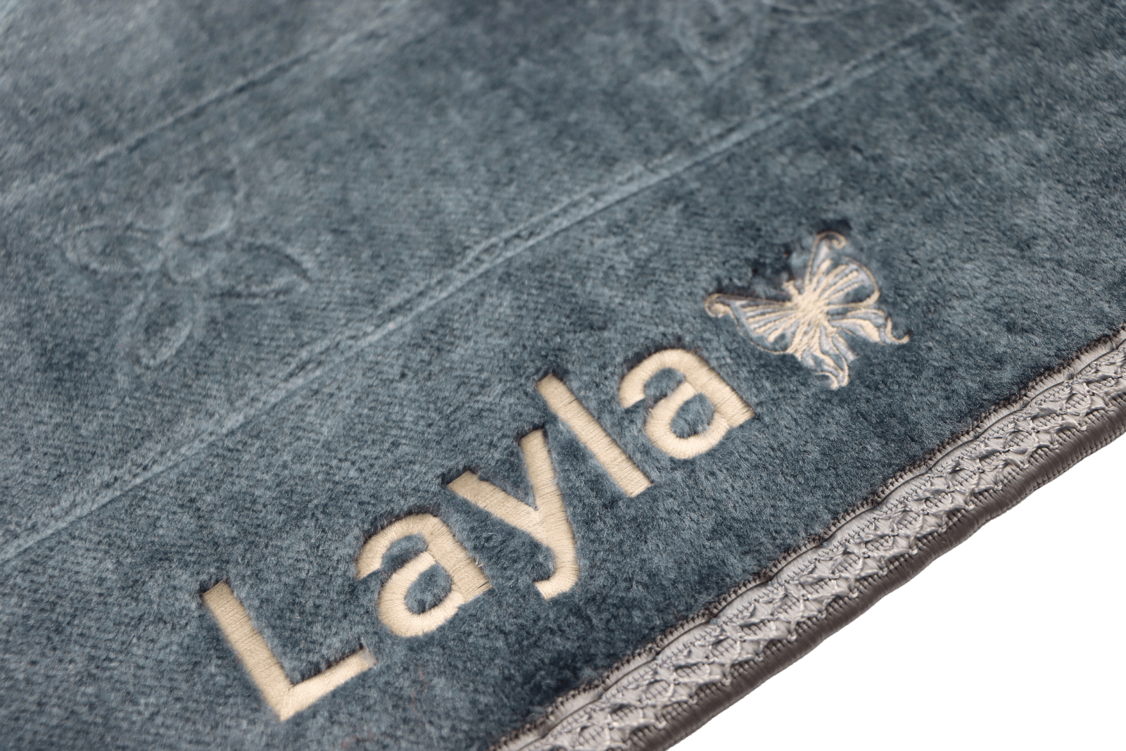 Gebetsteppich in Farbe Grau - Myprayrug