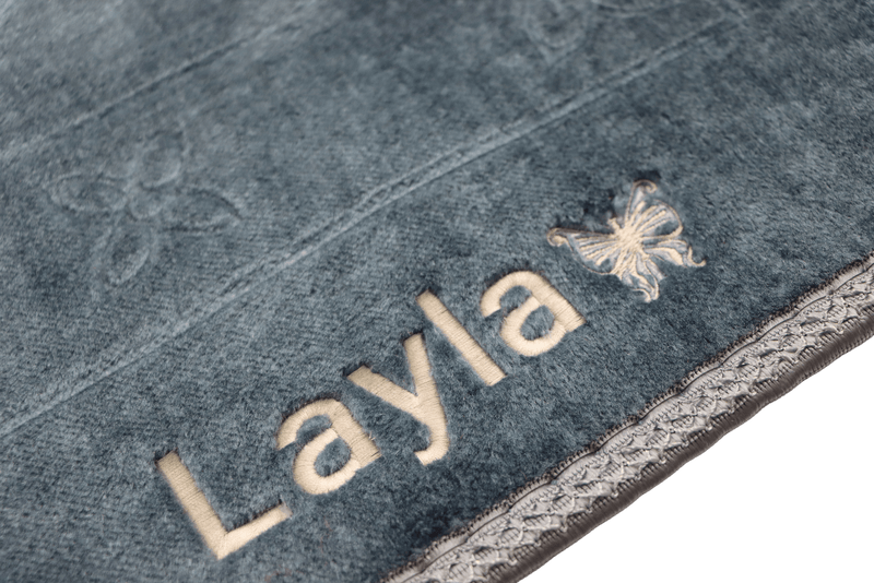 Gebetsteppich in Farbe Grau - Myprayrug