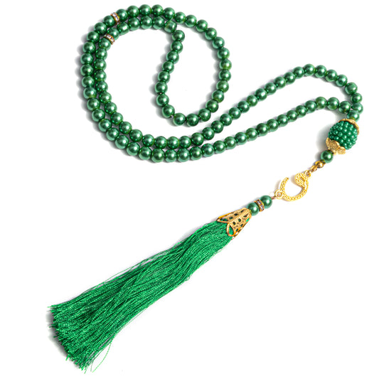 Gebetskette in Farbe Grün